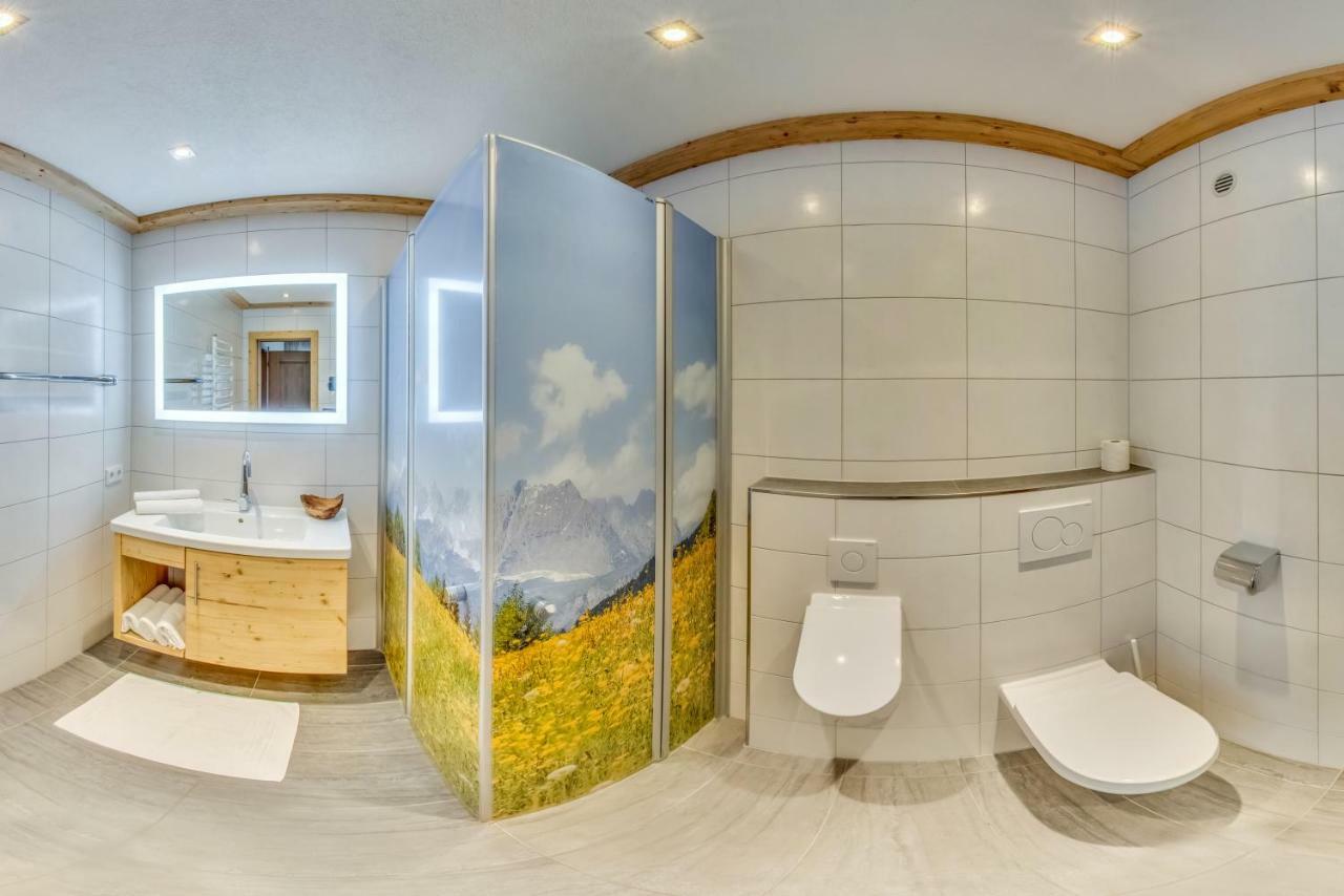 Ferienwohnungen Hinterholzer St. Jakob in Haus Buitenkant foto